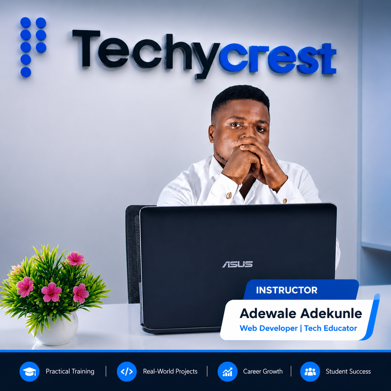 Adewale Adekunle, instructor of WordPress Mastery with AI